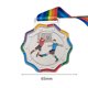thumbnail image 1 of Medallas De Fútbol Medalla de juego de fútbol ​​premios de competición deportiva medallas de juegos escolares regalo de recuerdo Sywqhk Para Estrenar, 1 of 8