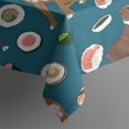 thumbnail image 4 of Boxer Dog Pitbull Terriers Dog and Sushi Rectangle Tablecloth 60"x102",Waterproof Polyester Rectangle Table Cloth, Wipeable Spillproof Polyester Tablecloth for Dining, Camping, Indoor and Outdoor, 4 of 6