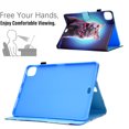 thumbnail image 3 of Dteck Case for iPad Pro 11-inch 3rd Gen/iPad Pro 11" 2nd Gen,iPad Pro 11" 2021/2020/2018 Case Magnetic Leather Pattern Card Holder Wallet Case Kickstand Shockproof Smart Folio Cover,Cat, 3 of 7