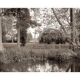thumbnail image 3 of Blaustein, Alan 14x12 Black Modern Framed Museum Art Print Titled - Banc de Jardin - 59, 3 of 5