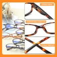thumbnail image 3 of 6 Pack Reading Glasses Fashion Ladies Readers Spring Hinge with Pattern Print Eyeglasses, 3 of 7