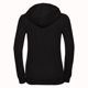 thumbnail image 3 of Russell - Chaquetilla con capucha y cremallera modelo Premium Authentic para mujer (Negro), 3 of 3