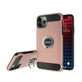 thumbnail image 1 of Waloo Products Dual Layer Protective Carbon Fiber Case with Ring Kickstand For all iPhone's, 1 of 1