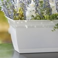 thumbnail image 5 of The HC Companies Window Flower Box with Removable Saucer, White (2 Pack), 5 of 11