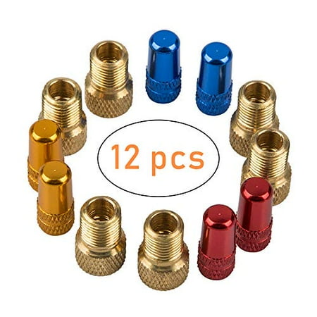 Lixada 4 Pcs Nozzle Adapter Kit Ball Inflation Pump Valve Adapter