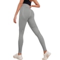 thumbnail image 2 of Women's High Waisted Seamless Butt Lift Leggings Stretch Workout Gym Pants, 2 of 6