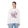 thumbnail image 4 of Floral Love Sweatshirt, Valentine's Day Sweatshirt, Love Flower Sweatshirt, 4 of 54