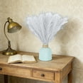 thumbnail image 6 of Weloille 10Pcs Artificial Pampas Grass Decor, 1.5ft Fluffy Faux Reed Feather Stems, Realistic Fake Plant Bouquet, Long Lasting Floral Arrangement for Home Wedding Party Vase Decor, 6 of 6