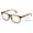 Matte Brown, variant on Large Men Wood Grain Printed Temple Progressive Bifocal Reading Glasses - No Line Clear on Top Bifocals Reader 148MM Wide +2.00