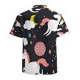 thumbnail image 3 of High Quality Hawaiian Shirts for Men Short Sleeve Aloha Beach Shirt Floral Summer Casual Button Down Shirts Blouses 5VSF84, 3 of 7