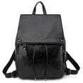 thumbnail image 1 of Womens Faux Leather Backpack Solid Color Fashion Mini Backpack Casual Daypack, 1 of 10
