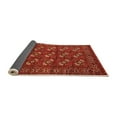 thumbnail image 2 of Ahgly Company Indoor Rectangle Oriental Orange Industrial Area Rugs, 2' x 5', 2 of 4
