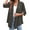 F9-Dark Gray, variant on SHOWMALL Plus Size Lightweight Long Sleeve Cardigan for Women, Coffee 3X Open Front Sweater with Pockets, Casual Layering for Spring Fall