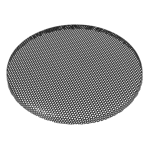 Unique Bargains 1 Pcs Universal 4.5 Inch Speaker Grills Mesh for Audio Subwoofer 120x6.5mm Grille without Frame Black
