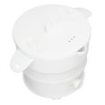 thumbnail image 1 of Foldable Electric Hot Pot Cooker, Multifunctional 1.2L Wide Application Stainless Steel Base Folding Electric Cooker  For Rice For Dormitory US Plug 110V,EU Plug 220V,UK Plug 220V, 1 of 8