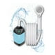 thumbnail image 1 of ORZEL Regadera Portátil Eléctrica USB Recargable - Ducha Portatil Camping con Manguera de 2M, Ventosa y Gancho, Regadera Electrica Bomba de Agua Ideal para Acampar y Senderismo, Viajes y Mascotas, 1 of 1