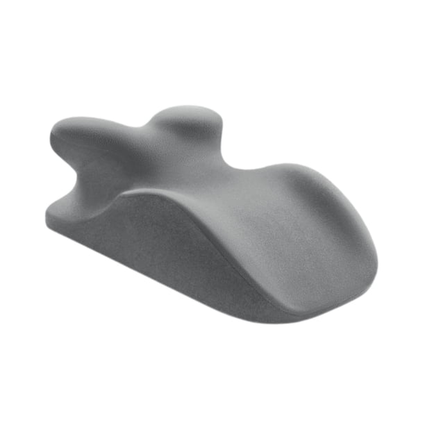 Almohada boca abajo Almohada boca abajo Almohada de espuma viscoelástica Almohada en cuña Soporte para el cuello para dormir Ver películas Leer de Gris