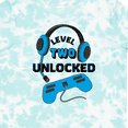 thumbnail image 4 of Inktastic Level Two Unlocked Blue Video Game Second Birthday Boys or Girls Toddler T-Shirt, 4 of 5