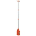 thumbnail image 2 of Airhead 24"-72" Telescoping Boat Paddle with Hook, Orange/Silver, 2 of 4