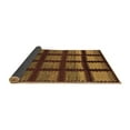 thumbnail image 2 of Ahgly Company Indoor Rectangle Abstract Brown Modern Area Rugs, 7' x 10', 2 of 4