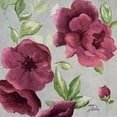 thumbnail image 3 of Pinto, Patricia 15x15 Black Modern Framed Museum Art Print Titled - Gray and Plum Florals I, 3 of 5