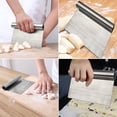 thumbnail image 6 of MyLifeUNIT Danish Dough Whisk, Dutch Dough Hook with Stainless Steel Bench Scraper for Baking and Bread Dough, 6 of 7