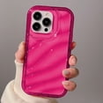 thumbnail image 4 of Funda transparente con textura ondulada para iPhone, carcasa de silicona suave a prueba de golpes para modelos 14, 13, 12, 11 Pro Max, X, XS, XR, 8, 7 Plus, SE2022, 4 of 4