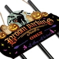 thumbnail image 6 of Halloween Witch Broom Parking Sign – Wooden Hanging Plaque for Porch, Door, Wall & Indoor Outdoor Decor, Funny Witch Parking Only Sign for Halloween Decorations, 6 of 9