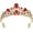 Red, variant on Crystal Tiara Crowns for Women Girls, Royal Queen Crown, Wedding Tiara for Bride,Princess Crystal Hair Accessories for Quinceanera Pageant Prom Birthday