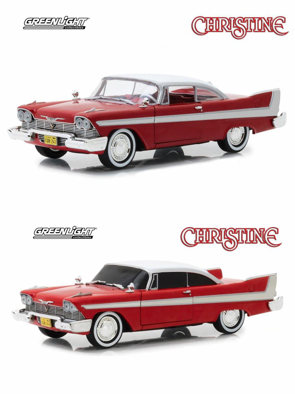 Christine Diecast Toy Car Package - Two 1/24 Scale Diecast ...