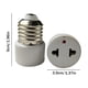 thumbnail image 3 of (Observación Al Realizar El Pedido Embalado en Una Sola Bolsa) Adaptador Portalámparas E26/E27 A Enchufe Convertidor Portalámparas (E27 A Enchufe Europeo) (A), 3 of 8
