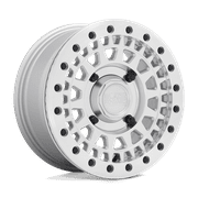 Black Rhino Powersports Cast Aluminum Rim BLPKB 14X7 4X137 SLV-MIR-FC 36MM, 1470PKB364136S06