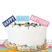 Packed Party Assorted Colors Birthday Candles, (9") 3 Pieces