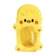 thumbnail image 1 of Portatarjetas de peluche con forma de animal, portatarjetas portátil, único, protector de regalo, suave, figura pequeña, bolsa de exhibición, estuche Pollo amarillo, 1 of 8