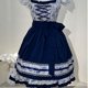 thumbnail image 5 of Tipo de Barras Mini Vestido con Cuello en V Impreso Por Encima de la Rodilla Baviera Tema Del Festival de la Cerveza, Poliéster de la Fiesta Casual, 5 of 9