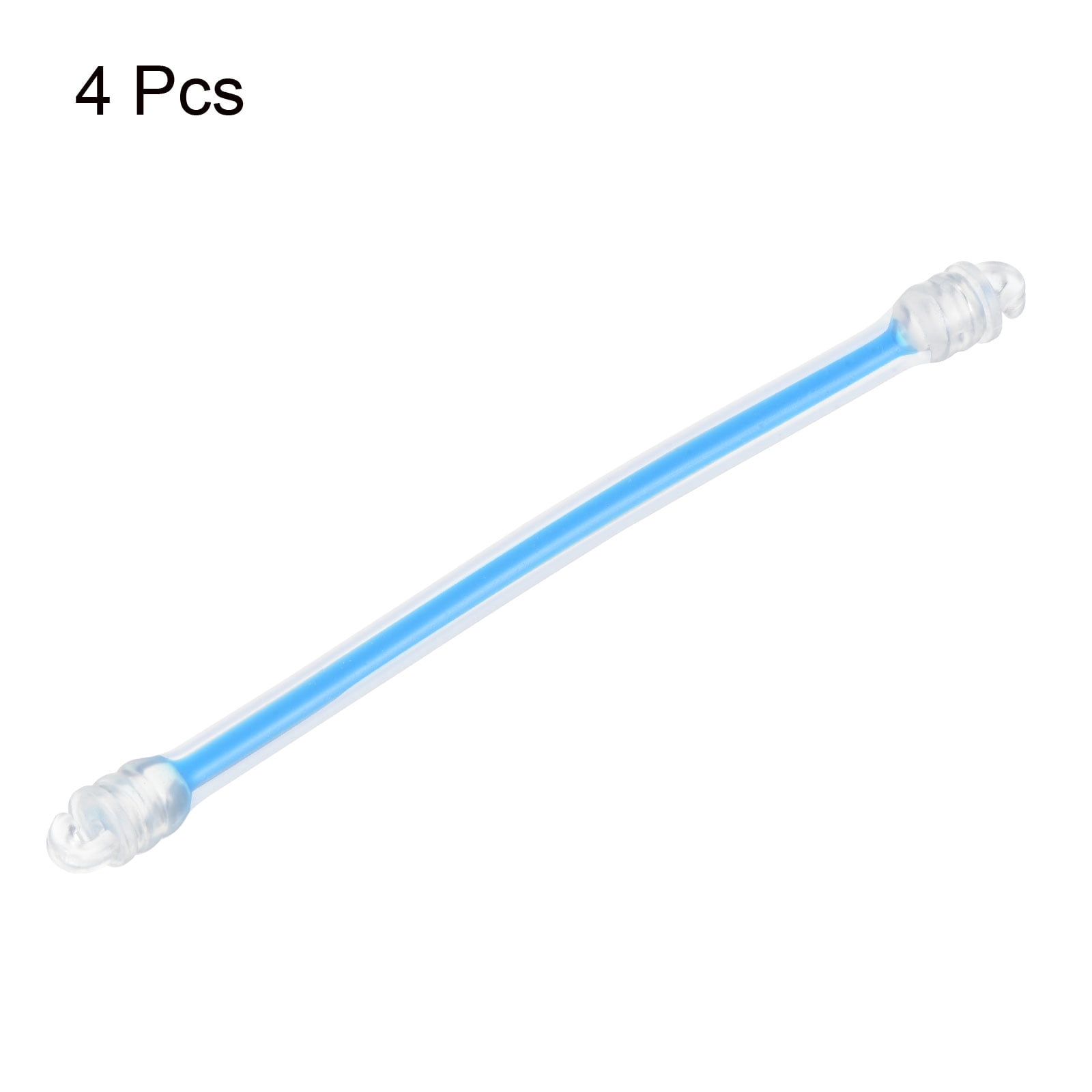 Unique Bargains Tennis Vibration Dampeners, 4 Pack Racquet String Damping Blue