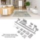 thumbnail image 3 of Juego De Herrajes Para , Toallero 11PCS Con Accesorios Para Hotel, 3 of 7