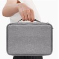 thumbnail image 2 of Leyeet Cord Organizer Travrel, Electronic Organizer Travel Case, Cable Organizer Bag For Cords,Chargers Phone, Sd Card, Grey, 2 of 6