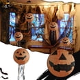 thumbnail image 2 of AKEGAMN Halloween Paper Lantern Folding Belt Beard Spider Bat Skeleton Props Pendant, 2 of 5