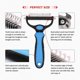 thumbnail image 2 of Pet Groo Tool- 2 Sided Undercoat Rake For Dogs S-safe And Effective Dematting Comb For Matstangles Removing-no More Nasty Shedding Or Flying, 2 of 4