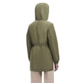 thumbnail image 5 of Sam & Libby Ladies Long Sleeve Mid-Length Parka with Sherpa Panels, 5 of 6