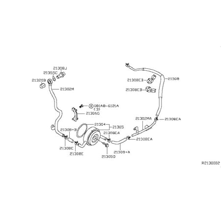 Nissan 21304-JA11A Oil Cooler O-Ring Nissan Versa Titan Quest NV Pathfinder Murano Maxima Altima Sedan Armada 350Z (Best Oil For Nissan Frontier)