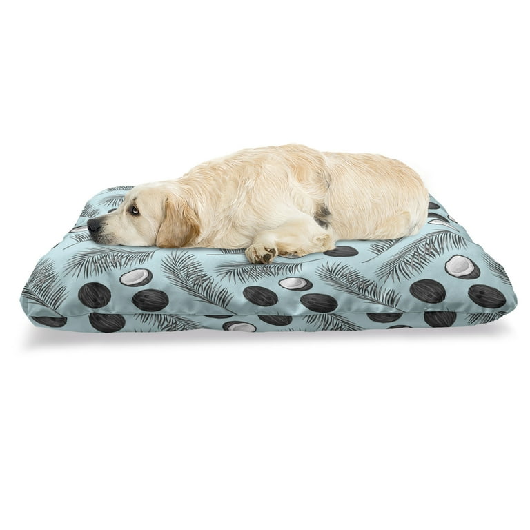 Palm leaf dog bed cheap
