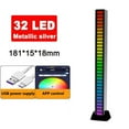 thumbnail image 1 of RGB Sound Control LED Light App Control Pickup Voice Activated  Lights Color Ambient LED Lamp Bar of Music Ambient Light, 1 of 5