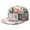 White-137, variant on Boho Chic Daisy Baseball Cap – Floral & Leaf Flat Bill Hat, Trendy for Women & Teens