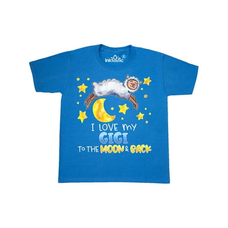 

Inktastic I Love my Gigi to the Moon and Back Cute Sheep Youth T-Shirt