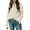 White, variant on CoCopeaunts Sweaters for Women Baggy Long Sleeve Waffle Basic Pullover Casual Knit Button Sweaters Soft Jumper Tops