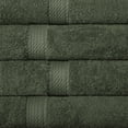 thumbnail image 5 of Premium Egyptian Cotton Highly Absorbent Assorted 4-Piece Plush Towel Set - 20" x 30", 5 of 6