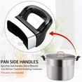thumbnail image 3 of Mangos de baquelita antiescaldaduras, mangos laterales ergonómicos extraíbles para utensilios de cocina, 2 uds., 3 of 5