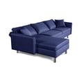 thumbnail image 2 of Sala Modular Sofá Cama Malta Azul, 2 of 8